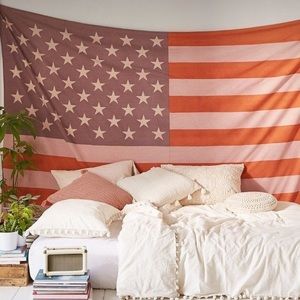 Urban Outfitters American Flag Tapestry
